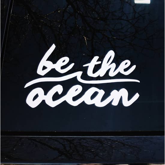 Be The Ocean Decal (SUNNY)
