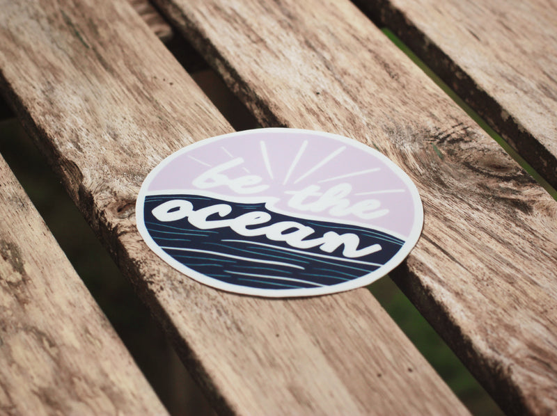 Be The Ocean Stickers