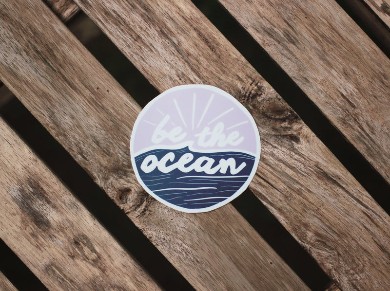 Be The Ocean Stickers