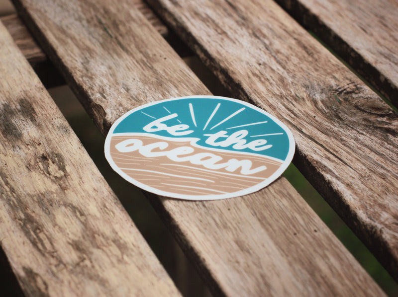 Be The Ocean Stickers