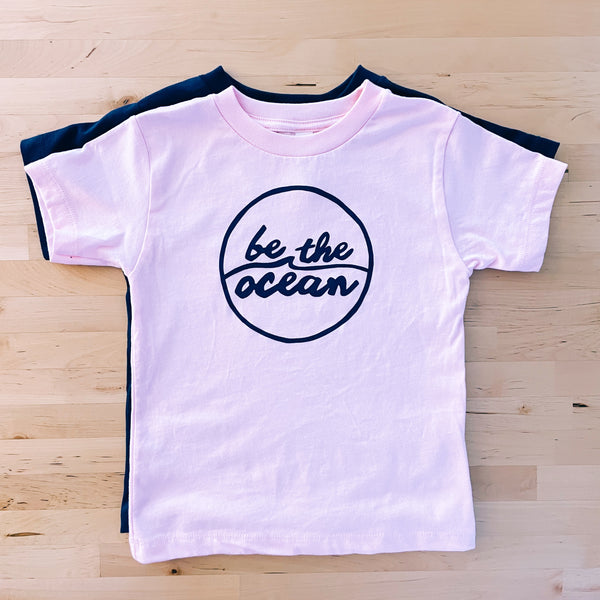 Toddler Be The Ocean Signature Tee