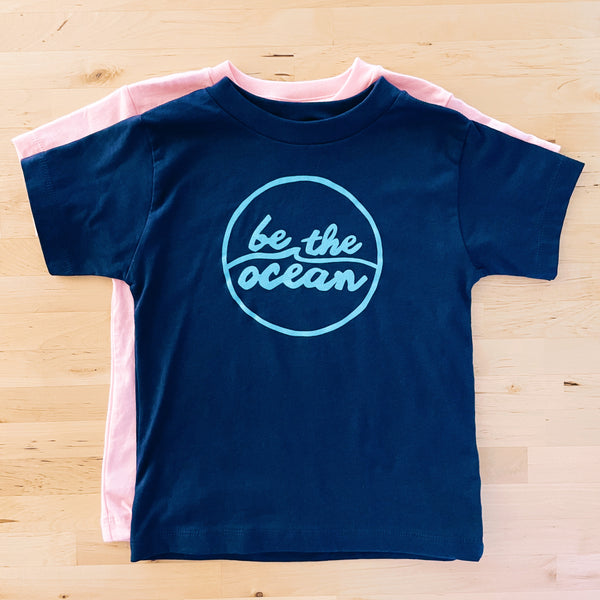 Toddler Be The Ocean Signature Tee