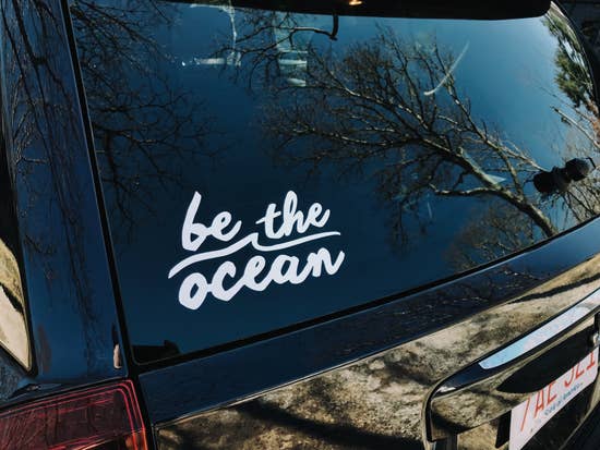 Be The Ocean Decal (SUNNY)